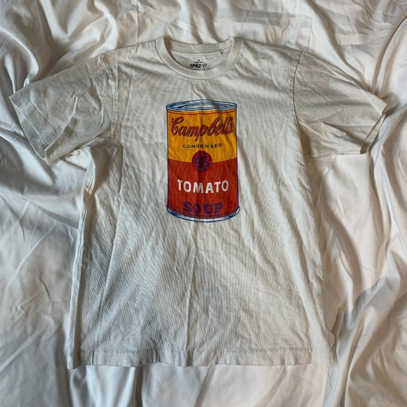 UNIQLO ANDY WARHOL Campbells T-Shirt Size XS - Picture 1 of 3